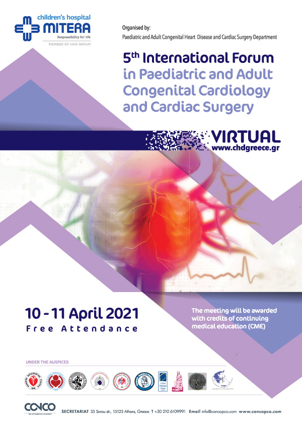 5th International Forum in Paediatric and Adult Congenital Cardiology and Cardiac Surgery