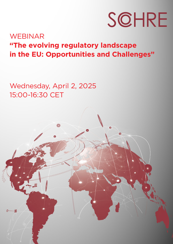 WEBINAR | “The evolving regulatory landscape in the EU: Opportunities and Challenges”